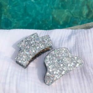 Pince à cheveux - Argentée