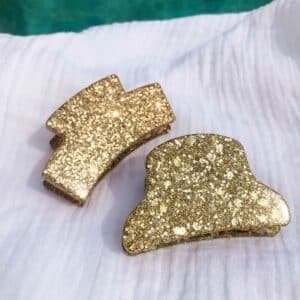 Pince à cheveux - Champagne