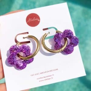 Créoles Oia - Purple