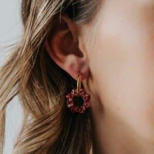 Créoles Byron - Rouge nuit