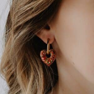 Créoles Biarritz - Coquelicot