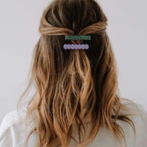 Duo Barrettes - Myosotis Lilas