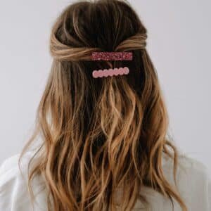 Duo Barrettes - Rubis Pink