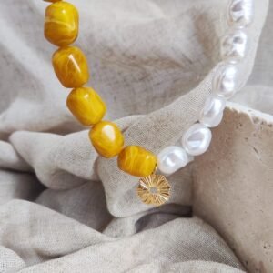 Collier Airlie - Miel